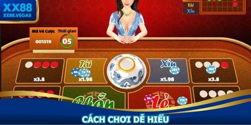 Cách chơi xóc đĩa đơn giản, vào đặt cược