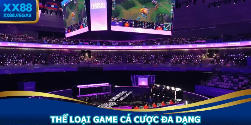 Đa dạng các thể loại game để hội viên lựa chọn