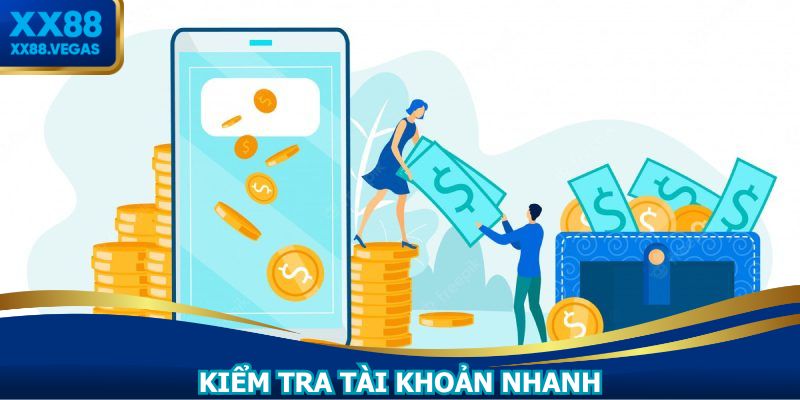 Kiểm tra lại tài khoản khi nhận thông báo